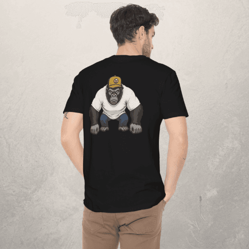 Camiseta Estampada Espalda